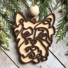 Load image into Gallery viewer, Doggie Doodle Christmas Ornament

