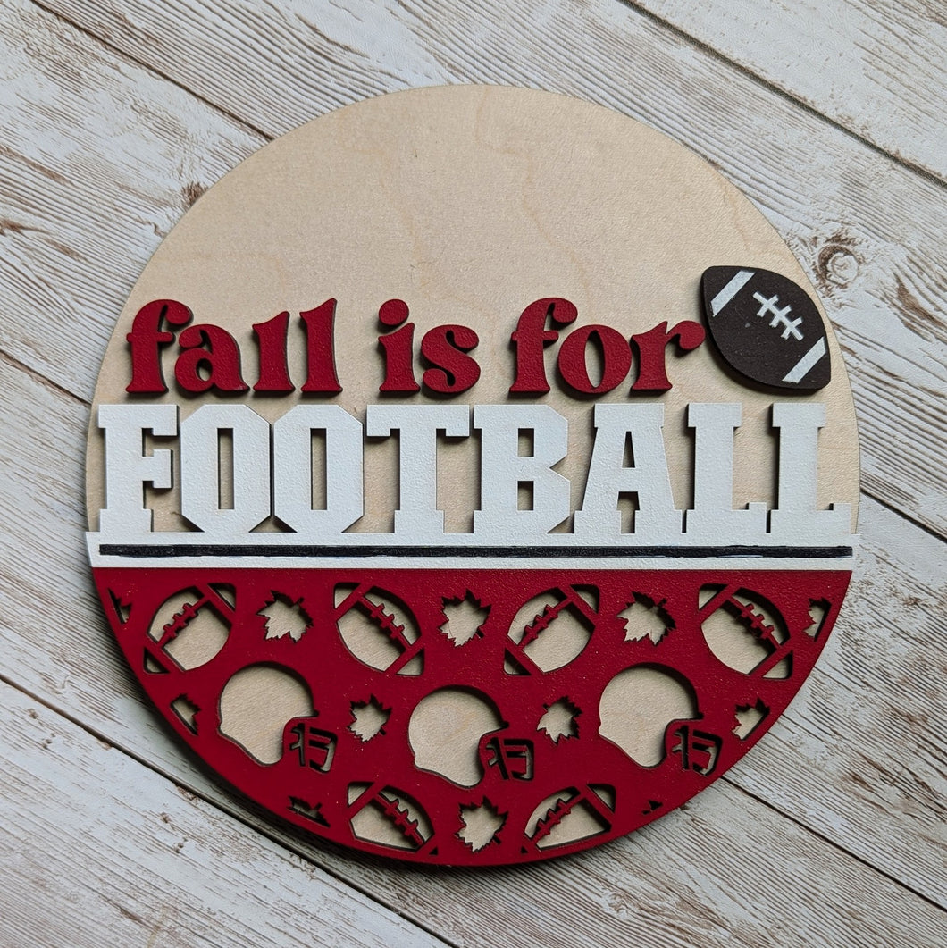 Add-On - Interchangeable Frame - Fall is For Football