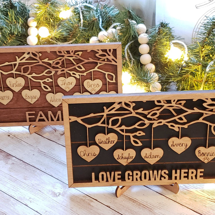 personalized family sign, personalized farmhouse sign, custom gift, personalized gift